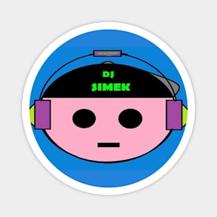 Logo ``Dj Simek´´ Magnet